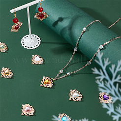 32шт 16 цвета акриловые подвески FIND-GA0003-07