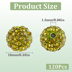 120 шт. Проложить бусины для дискотечного шара RB-SC0001-13E