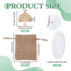 Подвески из фанеры из тополя&nbsp;DIY-PH0031-77A