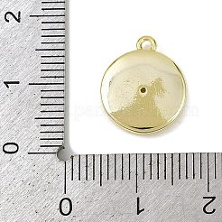 Подвески из латуни с прозрачным фианитом KK-L238-06G