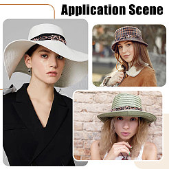 2 шт. 2 стиля резинки для шляп из искусственной кожи&nbsp;DIY-CA0007-56