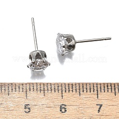 Кубического циркония уха шпильки&nbsp;X-STAS-E051-3D