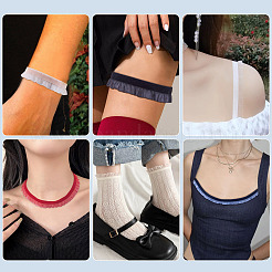 5 ярд эластичной бархатной органзовой ленты&nbsp;SRIB-TA0001-29