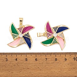 Латунные микро проложить кубического циркония подвески&nbsp;KK-E108-16G