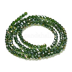 Perles en verre transparentes&nbsp;LS-EGLA-A035-T3mm-B10