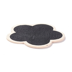 Цветочные деревянные мини-доски AJEW-M035-09