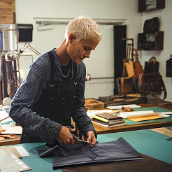 Ткань из искусственной кожи с рисунком личи DIY-WH0622-227