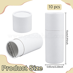 Картонные бумажные коробки для хранения флаконов с эфирными маслами с крышкой&nbsp;LS-CON-WH0107-52B