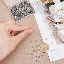 1000 шт. Открытые соединительные кольца из нержавеющей стали 304 STAS-DC0016-02