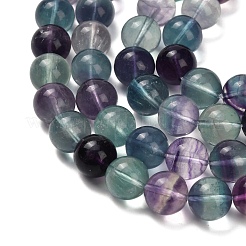 Природного флюорита бисер нитей G-L634-B04-10mm