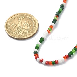 Стекло бисера ожерелья NJEW-JN04339