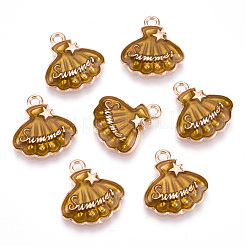 Pendentifs d'émail en alliage&nbsp;LS-ENAM-CJC0014-03E