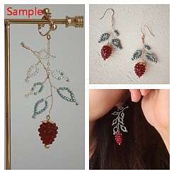 Fabrication de boucles d'oreilles DIY&nbsp;DIY-JP0003-75G