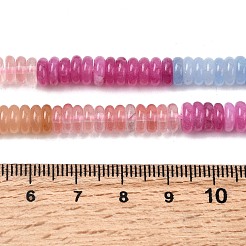 Нити бусин из вишневого кварцевого стекла&nbsp;G-H333-02C