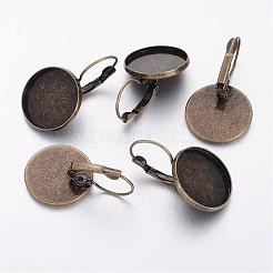 Crochets Pour Boucles D'oreilles – Lot De 200, Bronze, 18 Mm - 2