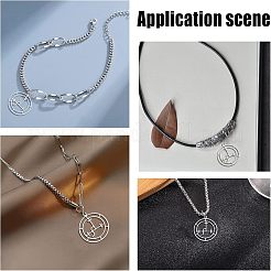 10 шт. подвеска из нержавеющей стали 304 с изображением лилит&nbsp;STAS-UN0028-57