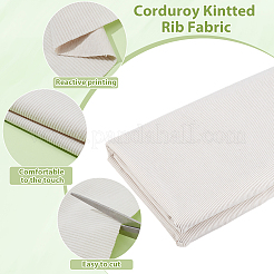 Tissu côtelé tricoté en velours côtelé&nbsp;DIY-WH0037-34A