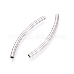 Трубчатые бусины из нержавеющей стали 304&nbsp;STAS-T065-19P