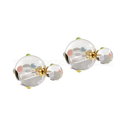 Pendientes de resina y latón para mujer&nbsp;FS-WG08F6B-02