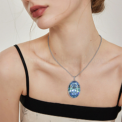 1 шт. 925 оправы для подвески из стерлингового серебра в форме кабошона&nbsp;STER-BC0003-66P