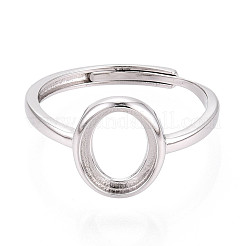 Регулируемые 925 элемент из стерлингового серебра&nbsp;STER-T008-93P