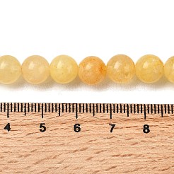 Природные окрашенные белого нефрита нитей бисера G-M402-C03-25