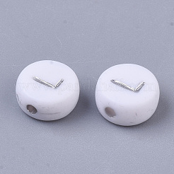 Perline acrilico placcato&nbsp;PACR-R243-04L