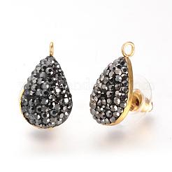 Серьги-гвоздики из полимерной глины EJEW-S197-01