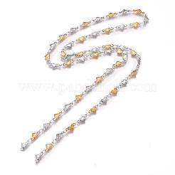 Цепи из нержавеющей стали 304 в форме сердца STAS-D233-25GP