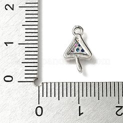 Латунные микро проложить кубического циркония подвески&nbsp;KK-I276-45P