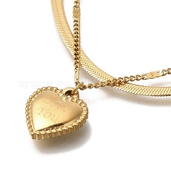 Многорядные браслеты из нержавеющей стали 304 BJEW-H620-02G