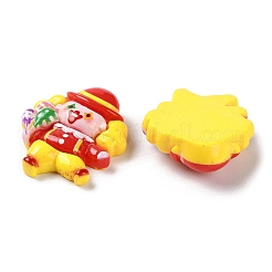 Забавные кабошоны из непрозрачной смолы&nbsp;RESI-Z010-01F