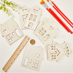 Незаконченные деревянные вырезы WOOD-WH0034-14