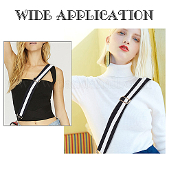 15 ярд 3-цветной плоской поликоттоновой ленты в этническом стиле в полоску&nbsp;OCOR-WR0001-18