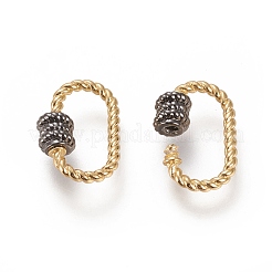 Латунные брелоки с карабином KK-L188-17B