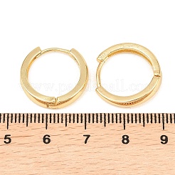 Латунные серьги обруча&nbsp;EJEW-A156-09B-G
