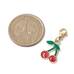 Подвеска из эмали из фруктового сплава&nbsp;HJEW-JM02003
