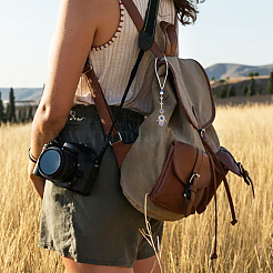 Рука хамсы/рука мириам с подвеской от сглаза HJEW-PH01830