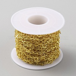 Латунные цепи со звездочками и овальными звеньями&nbsp;CHC-TAC0002-07G