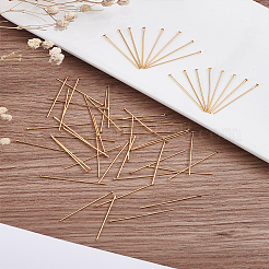 Латунные штифты с плоской головкой&nbsp;KK-LP0001-73