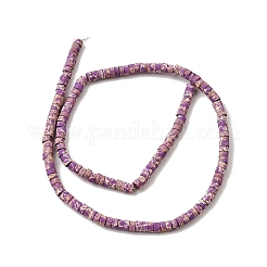 Окрашенные синтетические нити из имперской яшмы&nbsp;G-Z089-A03-D