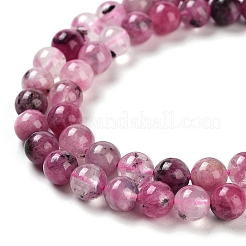 Натуральные вишневые агатовые бусины&nbsp;G-B076-A02-01