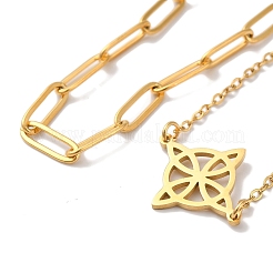 Ensembles de bracelets à chaînes et à câbles en acier inoxydable 304&nbsp;AJEW-U005-05B-G