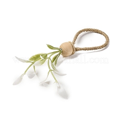 Кольца для салфеток из джутового шпагата&nbsp;AJEW-U016-01A