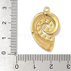 Подвески из нержавеющей стали 304 с белой эмалью&nbsp;STAS-I322-80A-G