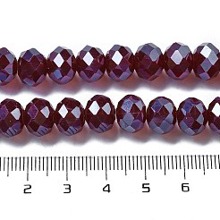 Гальванизируйте прозрачное стекло бисер нитей&nbsp;EGLA-XCP0001-16