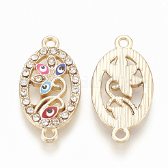 Соединители звеньев сплава горный хрусталь X-ALRI-Q235-022KC