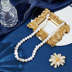 1 нить бусин из натурального культивированного пресноводного жемчуга PEAR-HY0001-09