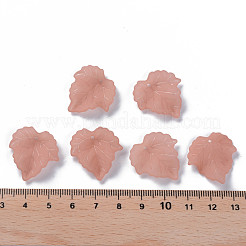 Осенняя тема прозрачные матовые акриловые подвески&nbsp;PAF002Y-6