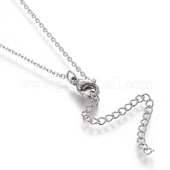 Colliers en laiton avec pendentif avec zircone cubique de micro pave&nbsp;NJEW-I230-11